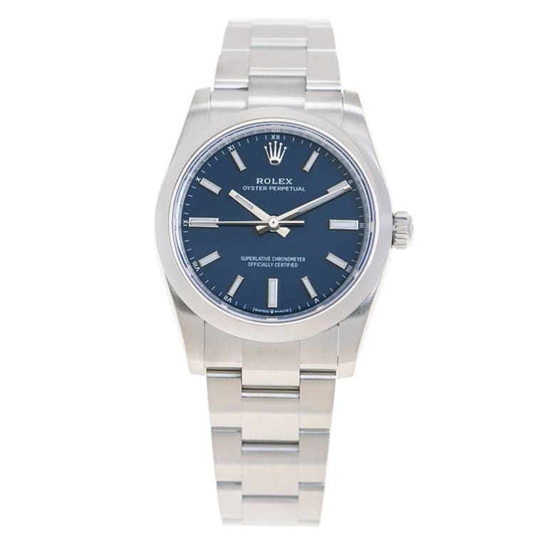 Oyster Perpetual Steel Blue Dial 34mm